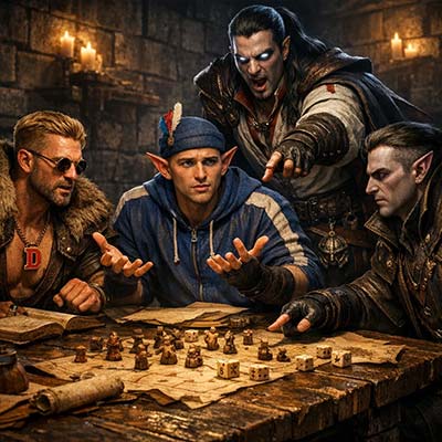 Flagge mit Discord-Schriftzug